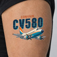 Thumbnail for Convair 580 - Tattoo - Cartoon - Man
