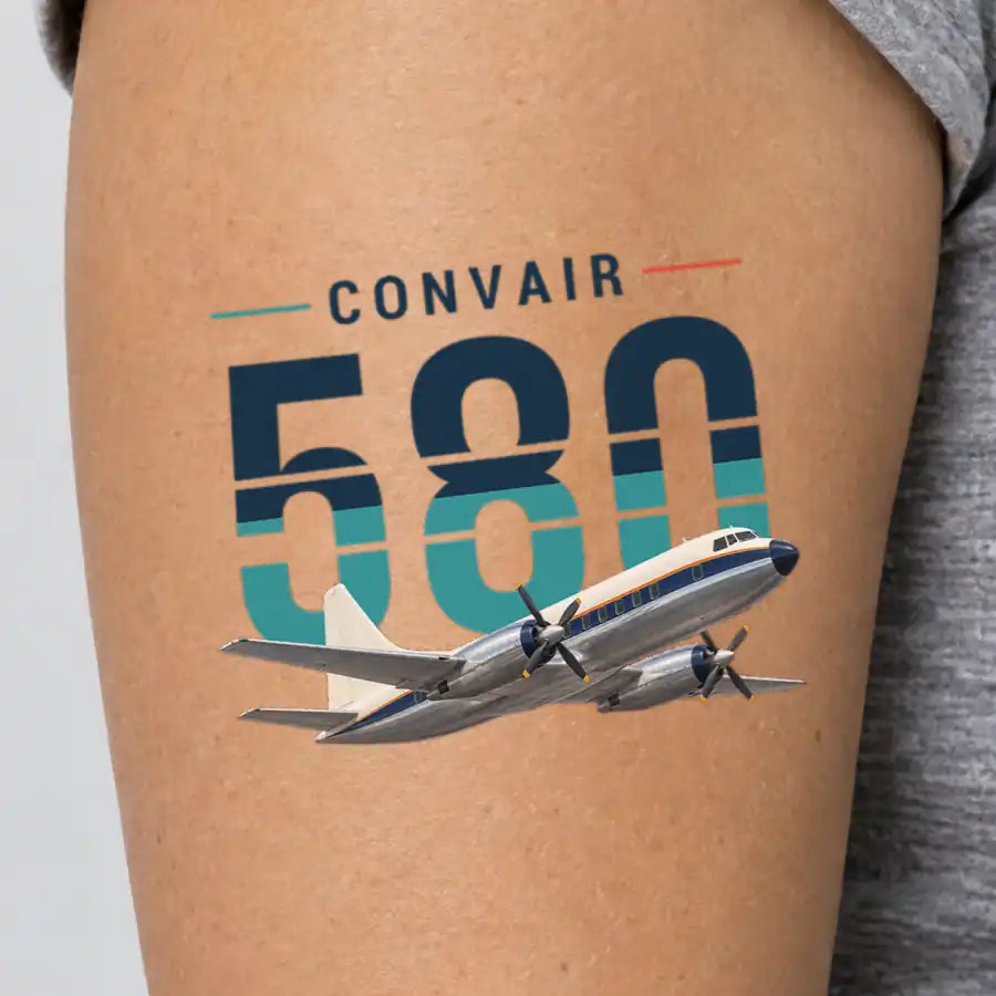 Convair 580 - Tattoo - Original