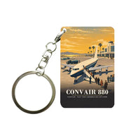 Thumbnail for Convair 880 - 3D - Key Chain - Full Print