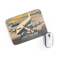 Thumbnail for Convair 880 - 3D + Name - Mouse Pad - Full Print
