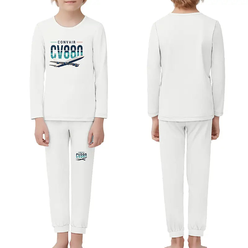Convair 880 - Children Pajamas - Original Chest - White
