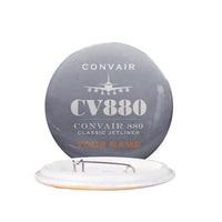 Thumbnail for Convair 880 - Heritage + Name - Pin - Gray