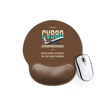 Thumbnail for Convair 880 - Original - Ergonomic Mouse Pad - Brown