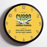 Thumbnail for Convair 880 - Original - Framed - Yellow