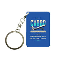 Thumbnail for Convair 880 - Original - Key Chain - Blue