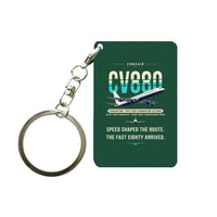 Thumbnail for Convair 880 - Original - Key Chain - Dark Green