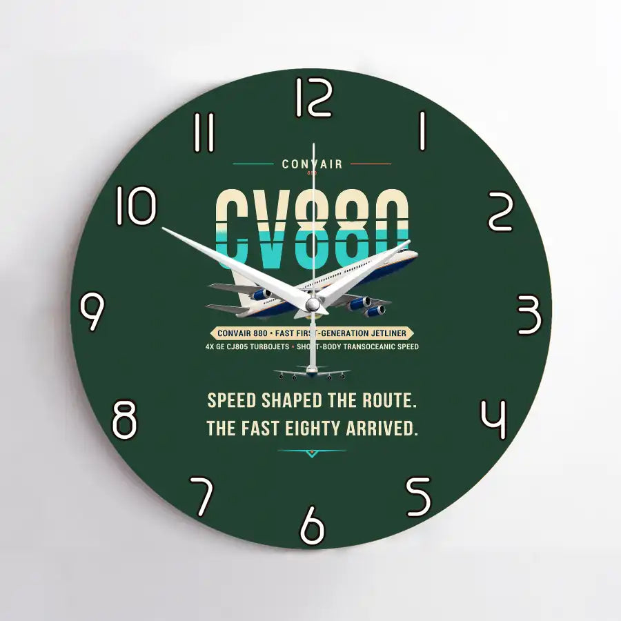 Convair 880 - Original - No Frame - Dark Green