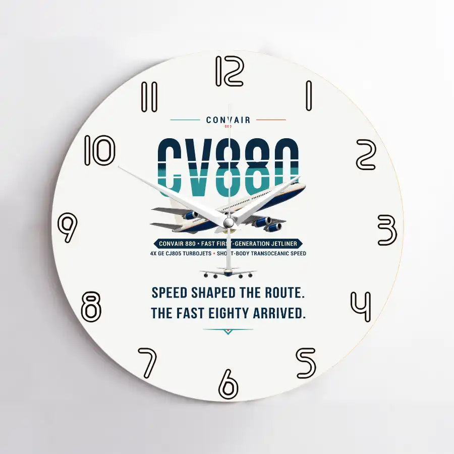 Convair 880 - Original - No Frame - White