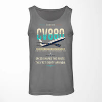 Thumbnail for Convair 880 - Original - Tank Top - Gray