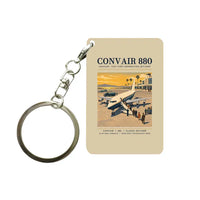 Thumbnail for Convair 880 - Poster - Key Chain - Beige