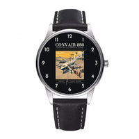 Thumbnail for Convair 880 - Poster - Leather Strap - Black Leather Strap