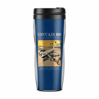 Thumbnail for Convair 880 - Poster - Plastic (No Holder) - Blue