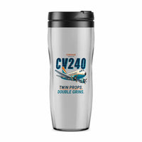 Thumbnail for Convair CV-240 - Cartoon - Plastic (No Holder) - Light Gray
