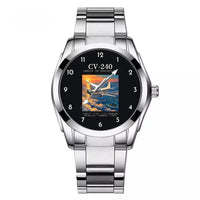 Thumbnail for Convair CV-240 - Poster - Stainless Steel Band - For Men