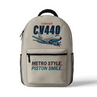 Thumbnail for Convair CV-440 Metropolitan - 3D Backpack - Cartoon - Beige