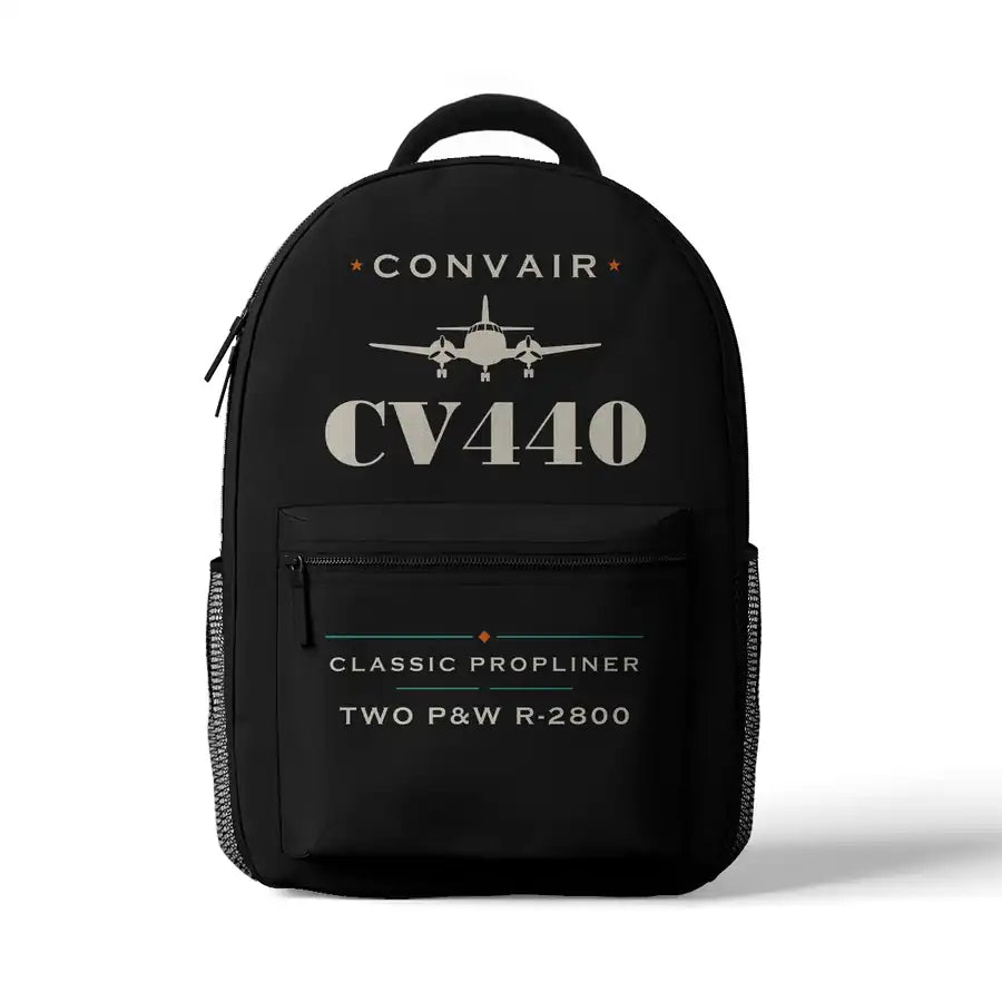 Convair CV-440 Metropolitan - 3D Backpack - Heritage - Black