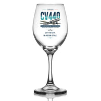 Thumbnail for Convair CV-440 Metropolitan - Original - Wine Glass