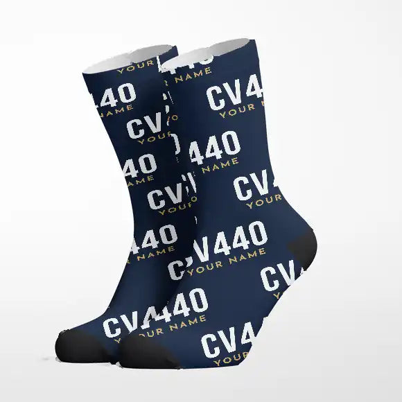 Convair CV-440 Metropolitan - Socks - Navy + Name
