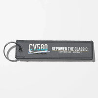Thumbnail for Convair 580 Aviator Key Chains - Gray