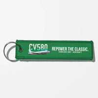 Thumbnail for Convair 580 Aviator Key Chains - Green