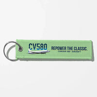 Thumbnail for Convair 580 Aviator Key Chains - Light Green