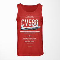 Thumbnail for Convair 580 design on red tank top