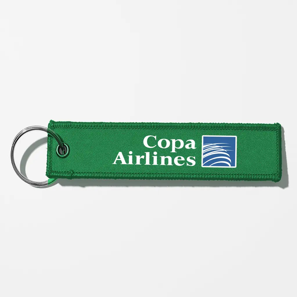 Copa Airlines Crew & Staff Tag Key Chains - Green