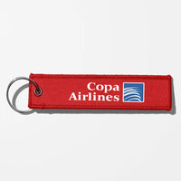 Thumbnail for Copa Airlines Crew & Staff Tag Key Chains - Red