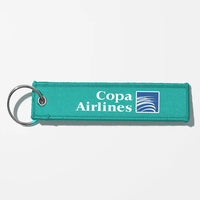 Thumbnail for Copa Airlines Crew & Staff Tag Key Chains - Turquoise