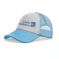 Thumbnail for Copa Airlines trucker cap - light blue