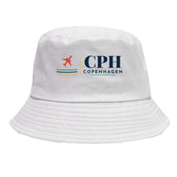 Thumbnail for Copenhagen Airport Kastrup (CPH) summer hat - white