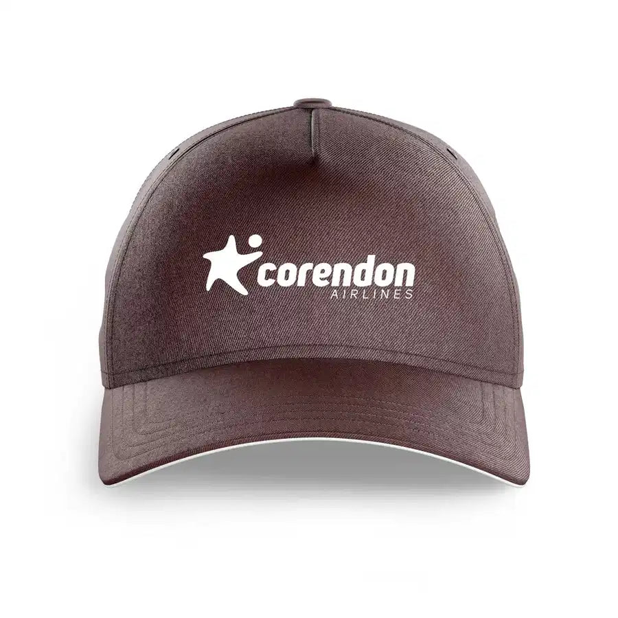 Corendon Airlines printed hat - brown