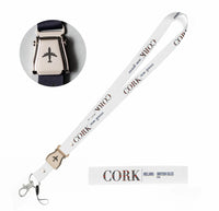 Thumbnail for Cork City Series seat belt lanyard - white