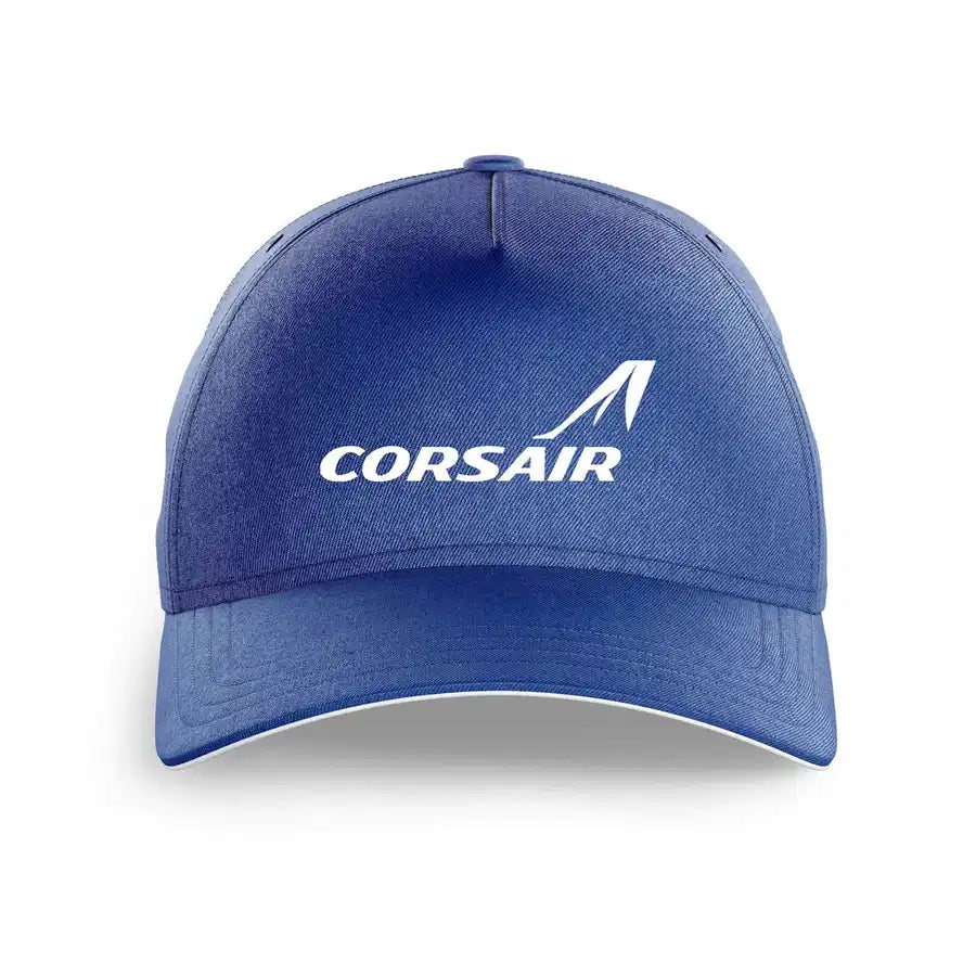 Corsair Airlines printed hat - blue