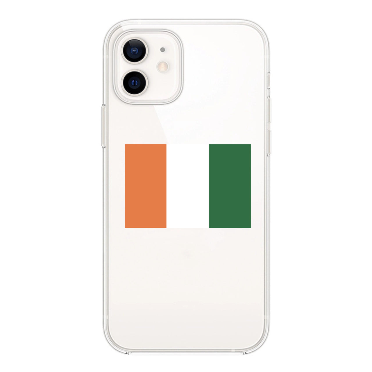 Cote d'Ivoire Designed Transparent Silicone iPhone Cases