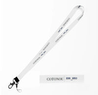 Thumbnail for Cotonou City Series lanyard - white