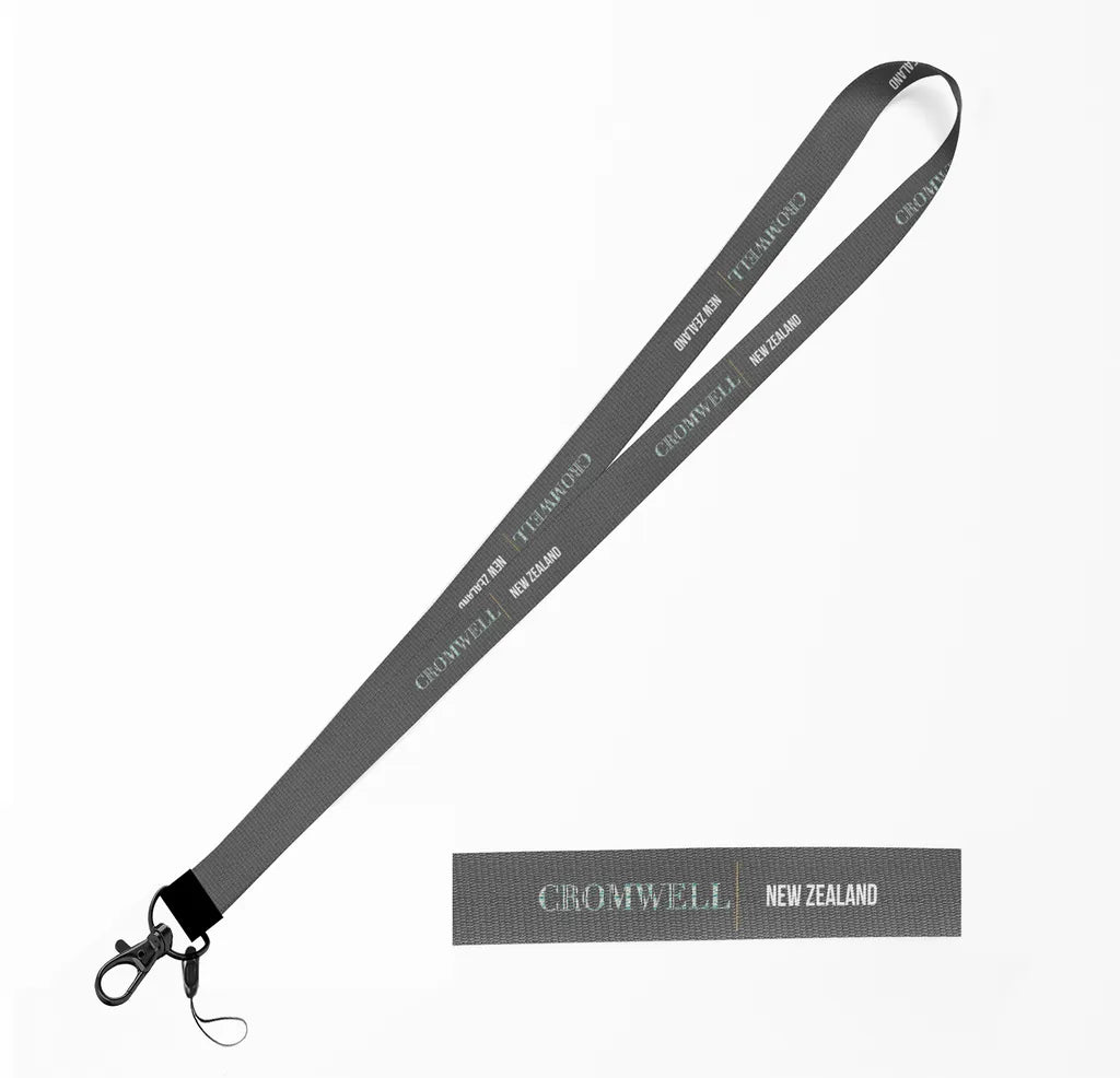 Cromwell City Series lanyard - gray