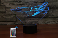 Thumbnail for Cruising Fighting Falcon F35 Designed 3D Lamp