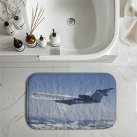Thumbnail for Cruising Gulfstream Jet Designed Bath Mats