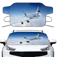 Thumbnail for Cruising Lufthansa's Boeing 747 Designed Car Windshield Snow Covers