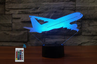 Thumbnail for Crusing Airbus A320 Designed 3D Lamps