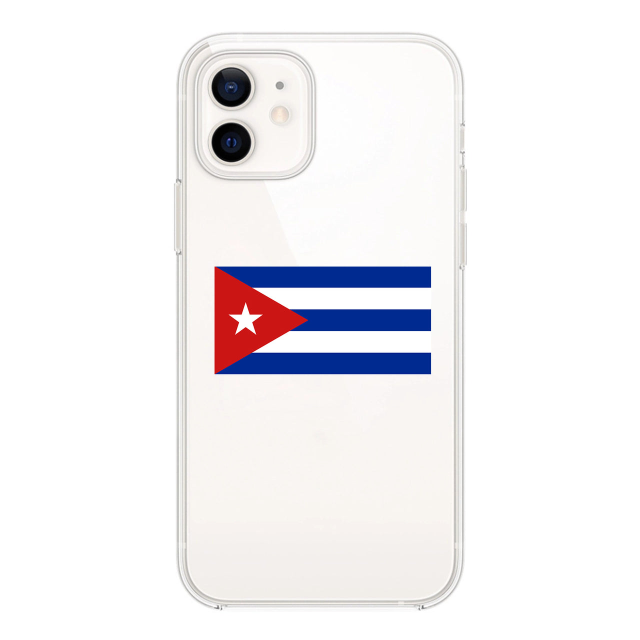 Cuba Designed Transparent Silicone iPhone Cases