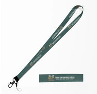 Thumbnail for Curtiss JN-4D Jenny lanyard - dark green