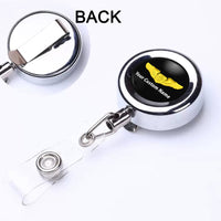 Thumbnail for Custom Name (Special US Air Force) Designed Retractable ID Card Badge