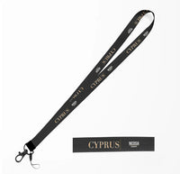 Thumbnail for Cyprus Country Series lanyard - black