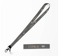 Thumbnail for Cyprus Country Series lanyard - gray