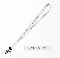 Thumbnail for Cyprus Country Series lanyard - white