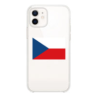 Thumbnail for Czech Republic Designed Transparent Silicone iPhone Cases