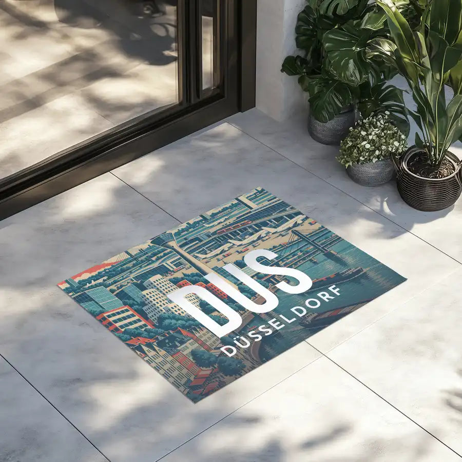 Düsseldorf Airport (DUS) door mat