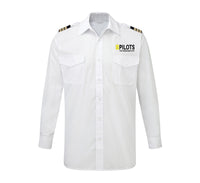 Thumbnail for Pilots They Know How To Fly Designed Long Sleeve Pilot Shirts